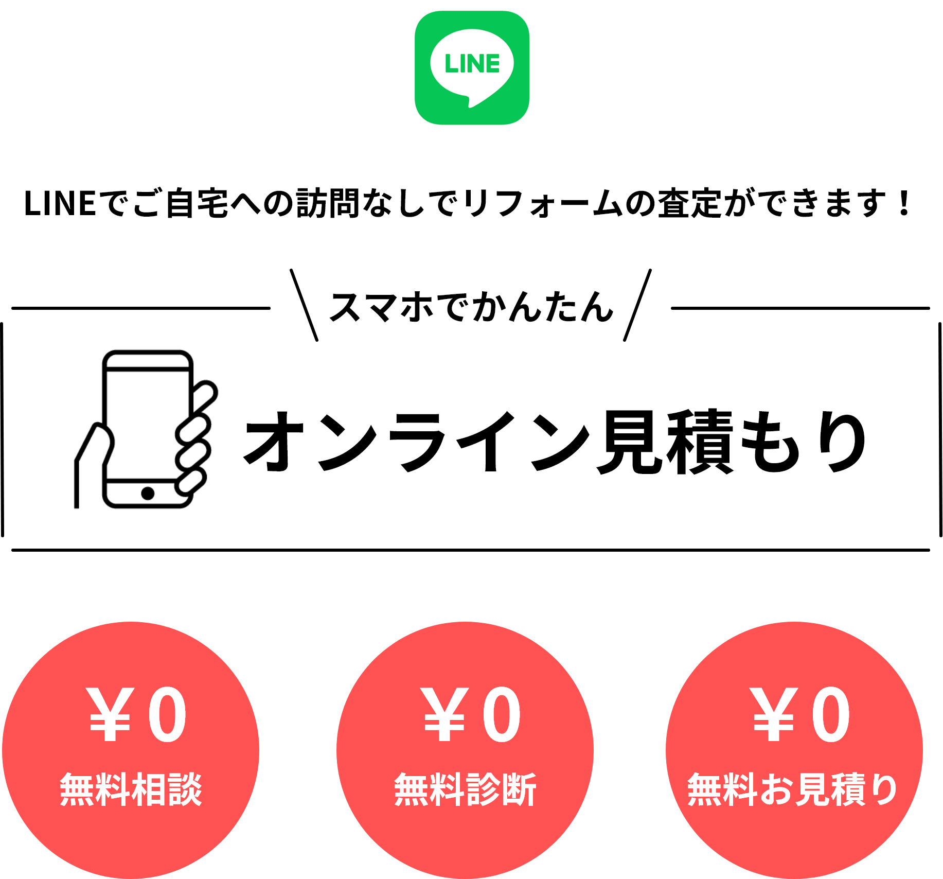 オンライン見積もりリフォーム査定